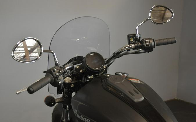 2025 Indian Motorcycle Super Scout Limited + Tech Black Smoke with Graphics