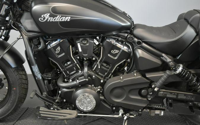 2025 Indian Motorcycle Super Scout Limited + Tech Black Smoke with Graphics