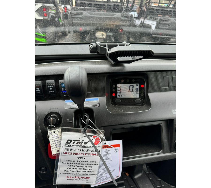 2025 Kawasaki MULE PRO-FXT™ 1000 LE
