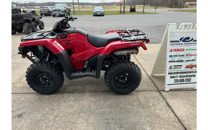 2024 Honda Rancher 4x4 Automatic IRS EPS Avenger Red