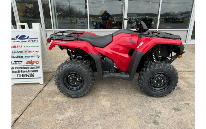 2024 Honda Rancher 4x4 Automatic IRS EPS Avenger Red