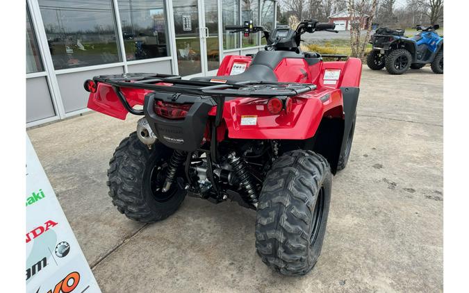 2024 Honda Rancher 4x4 Automatic IRS EPS Avenger Red