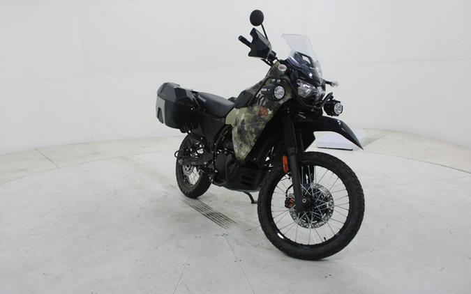 2026 Kawasaki KLR650 Adventure ABS Cypher Camo Beige