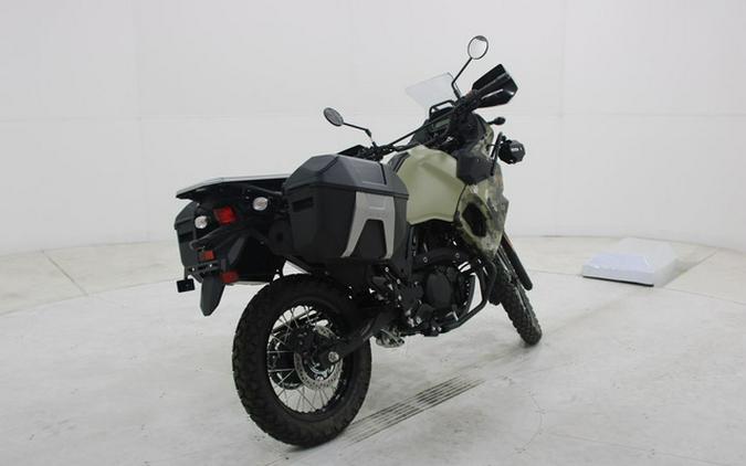 2026 Kawasaki KLR650 Adventure ABS Cypher Camo Beige