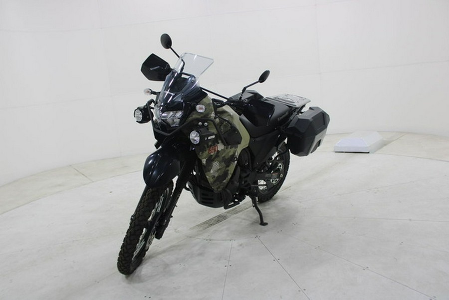 2026 Kawasaki KLR650 Adventure ABS Cypher Camo Beige