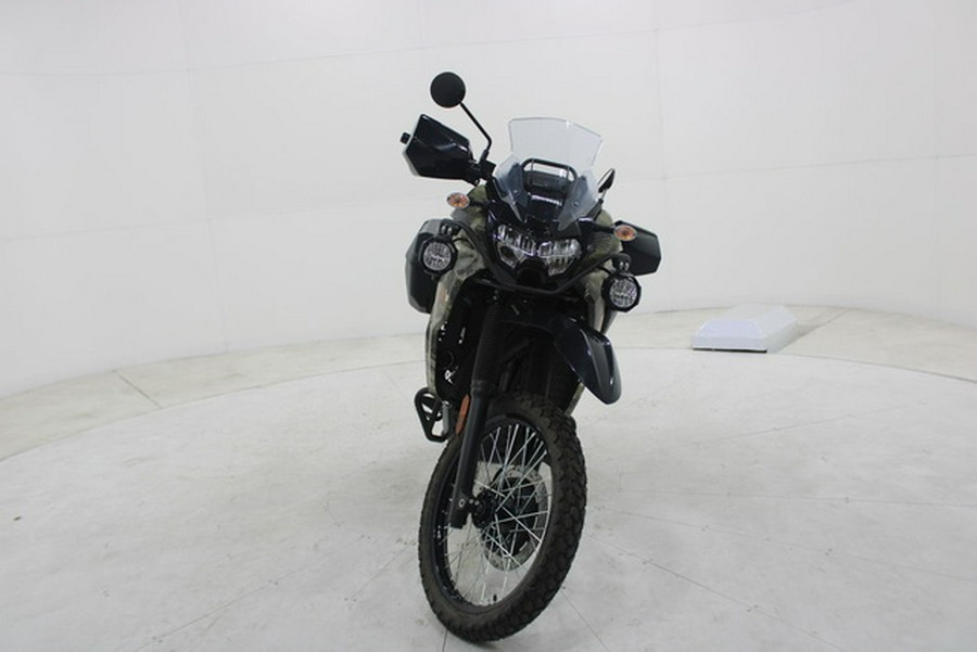2026 Kawasaki KLR650 Adventure ABS Cypher Camo Beige