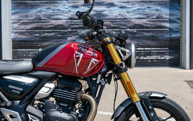 2024 Triumph Speed 400 Carnival Red / Phantom Black
