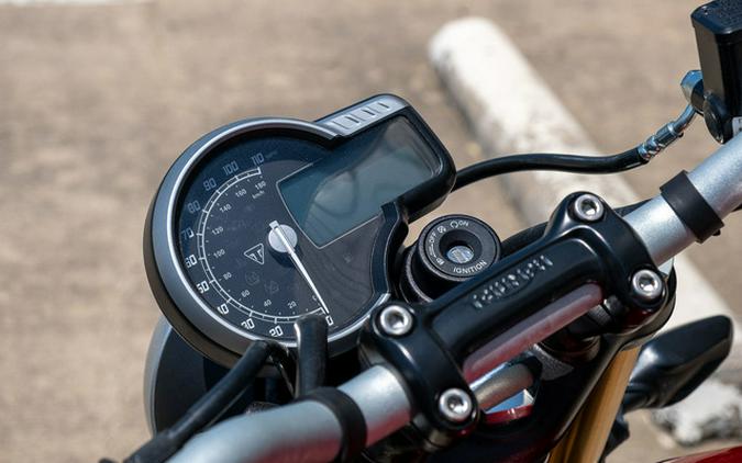 2024 Triumph Speed 400 Carnival Red / Phantom Black
