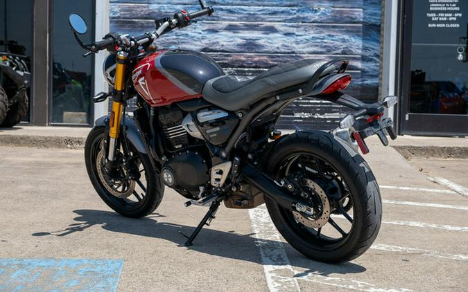 2024 Triumph Speed 400 Carnival Red / Phantom Black