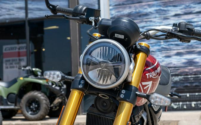 2024 Triumph Speed 400 Carnival Red / Phantom Black