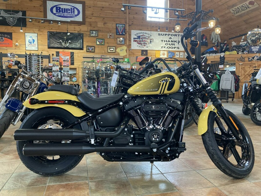 2023 Harley-Davidson Street Bob 114 Industrial Yellow