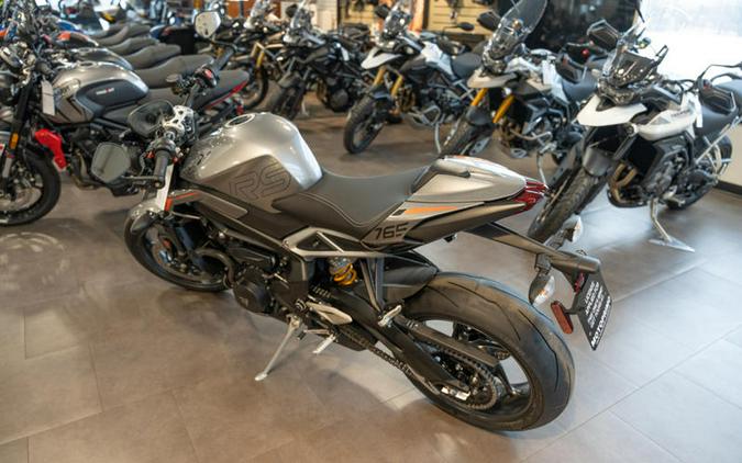 2024 Triumph Street Triple 765 RS Silver Ice