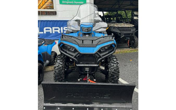 2024 Polaris Industries Sportsman 570 Trail Blue with Plow