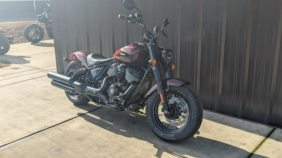 2025 Indian Motorcycle® Chief® Bobber Dark Horse® Maroon Metallic