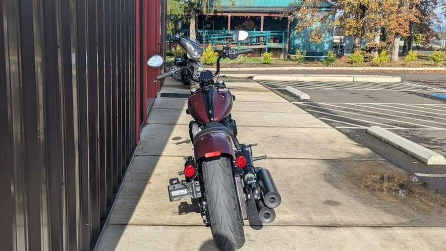 2025 Indian Motorcycle® Chief® Bobber Dark Horse® Maroon Metallic