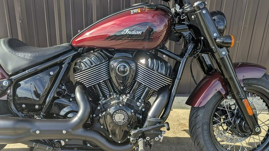 2025 Indian Motorcycle® Chief® Bobber Dark Horse® Maroon Metallic