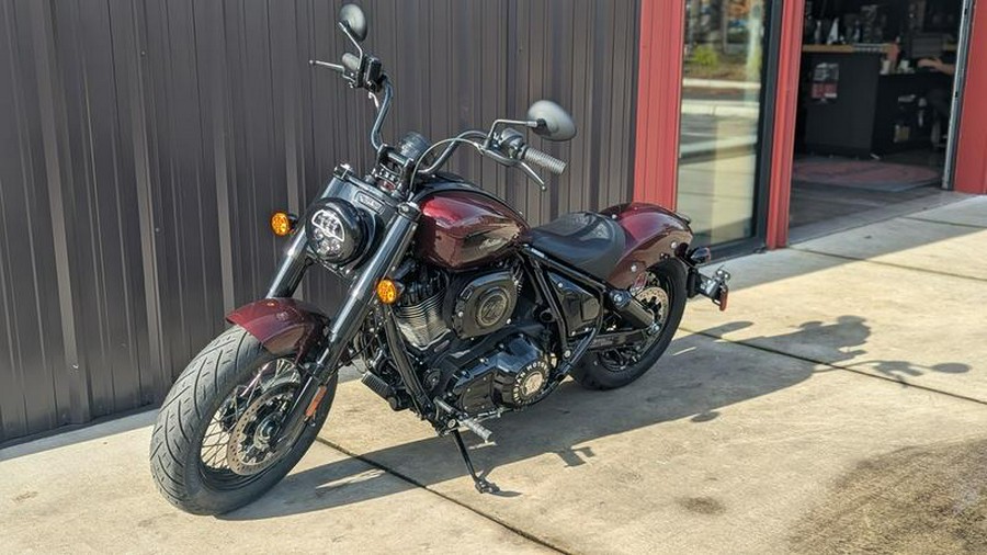 2025 Indian Motorcycle® Chief® Bobber Dark Horse® Maroon Metallic