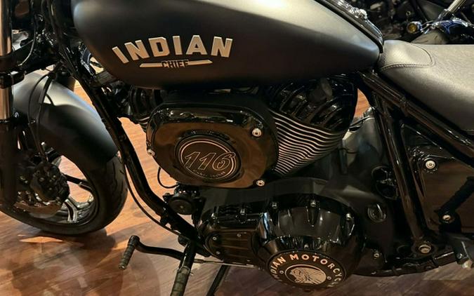 2024 Indian Chief Dark Horse Black Smoke