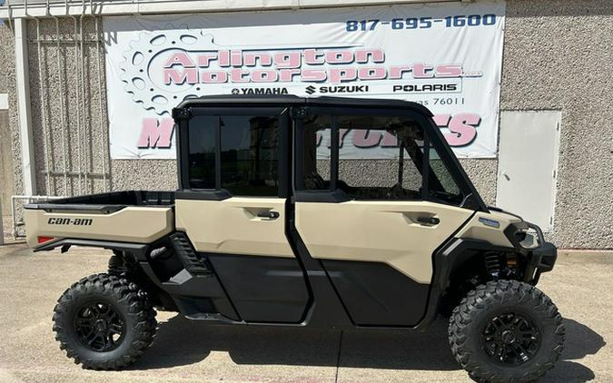 2026 Can-Am Defender MAX Limited HD11 Desert Tan & Carbon Blac