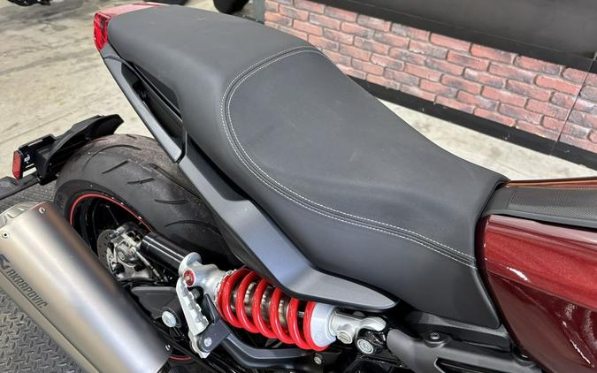 2022 Indian Motorcycle® FTR S Maroon Metallic