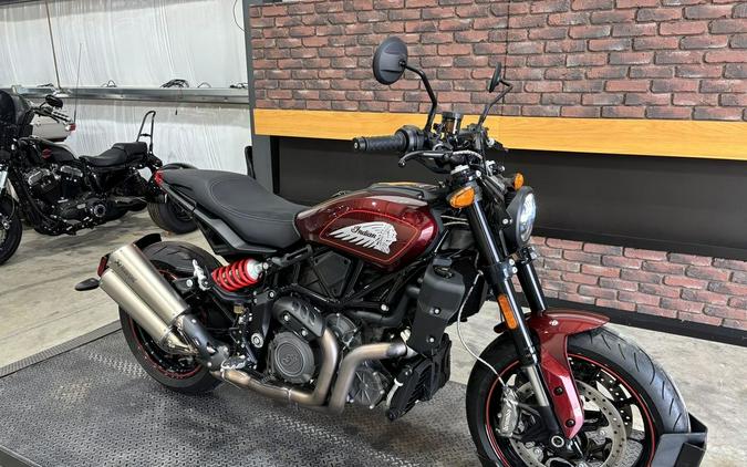 2022 Indian Motorcycle® FTR S Maroon Metallic