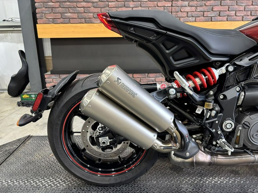 2022 Indian Motorcycle® FTR S Maroon Metallic