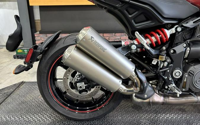 2022 Indian Motorcycle® FTR S Maroon Metallic