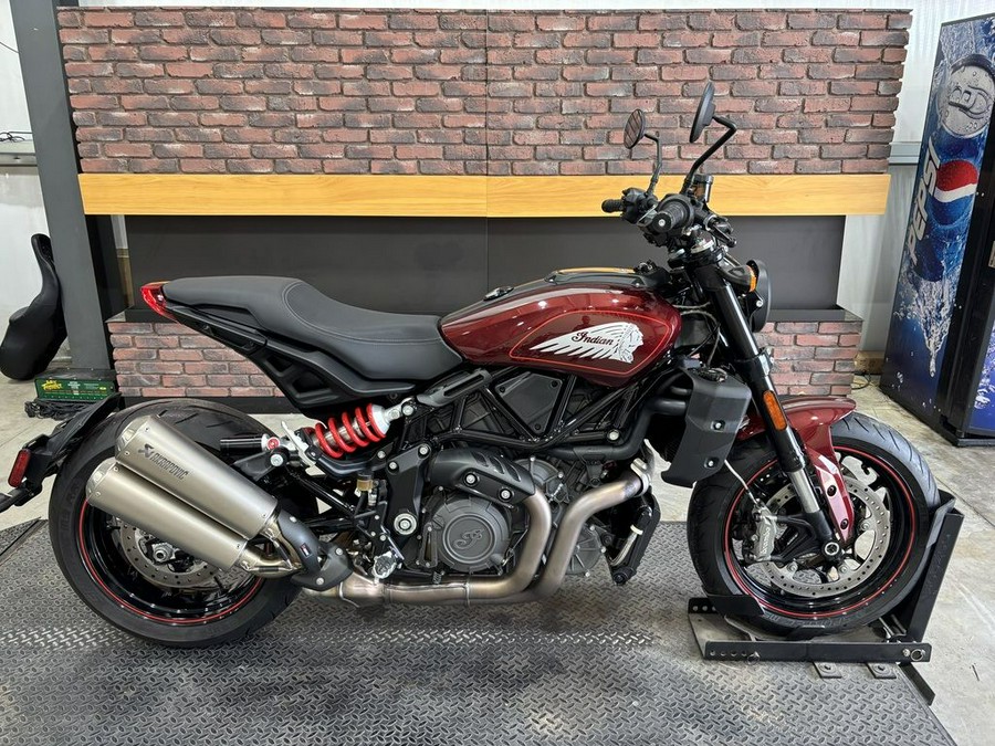 2022 Indian Motorcycle® FTR S Maroon Metallic