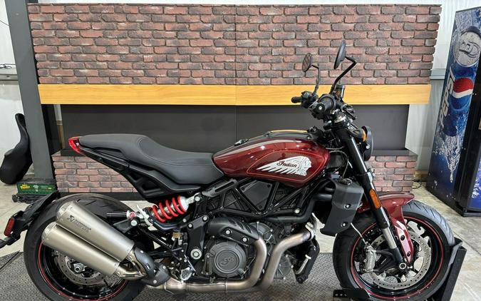 2022 Indian Motorcycle® FTR S Maroon Metallic