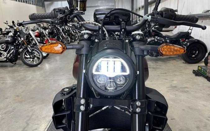 2022 Indian Motorcycle® FTR S Maroon Metallic