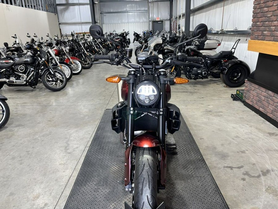 2022 Indian Motorcycle® FTR S Maroon Metallic