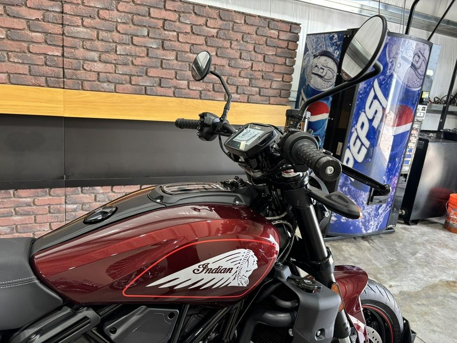 2022 Indian Motorcycle® FTR S Maroon Metallic