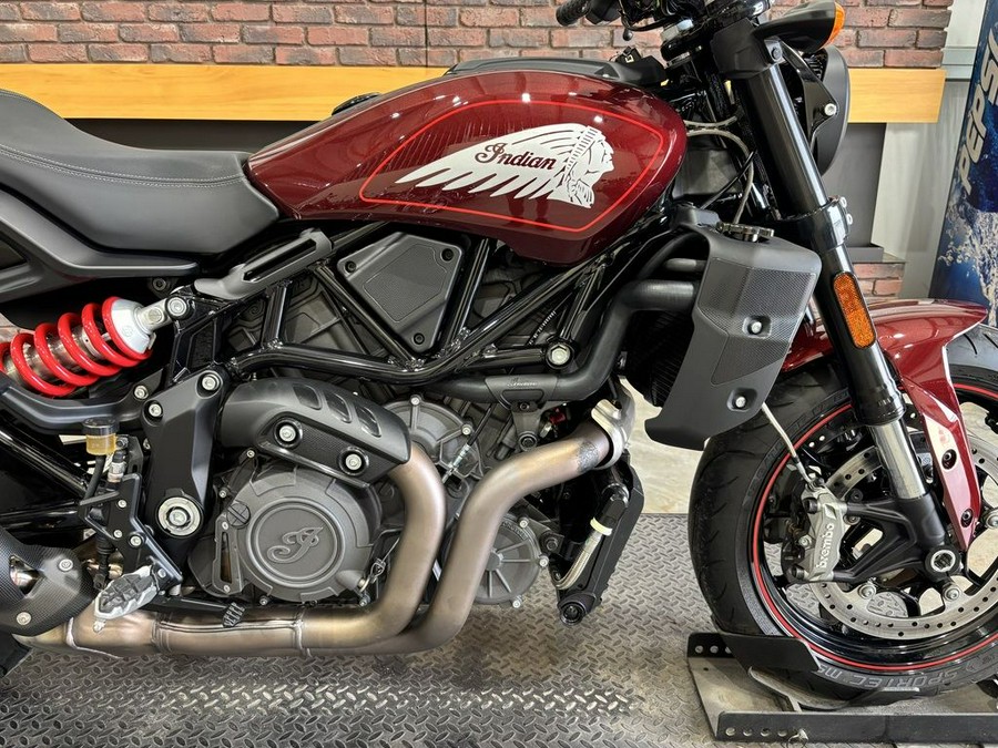 2022 Indian Motorcycle® FTR S Maroon Metallic