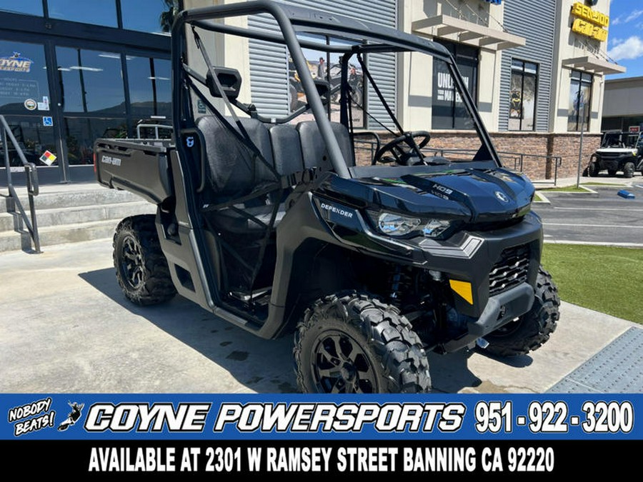 2024 Can-Am® Defender DPS HD9 Timeless Black