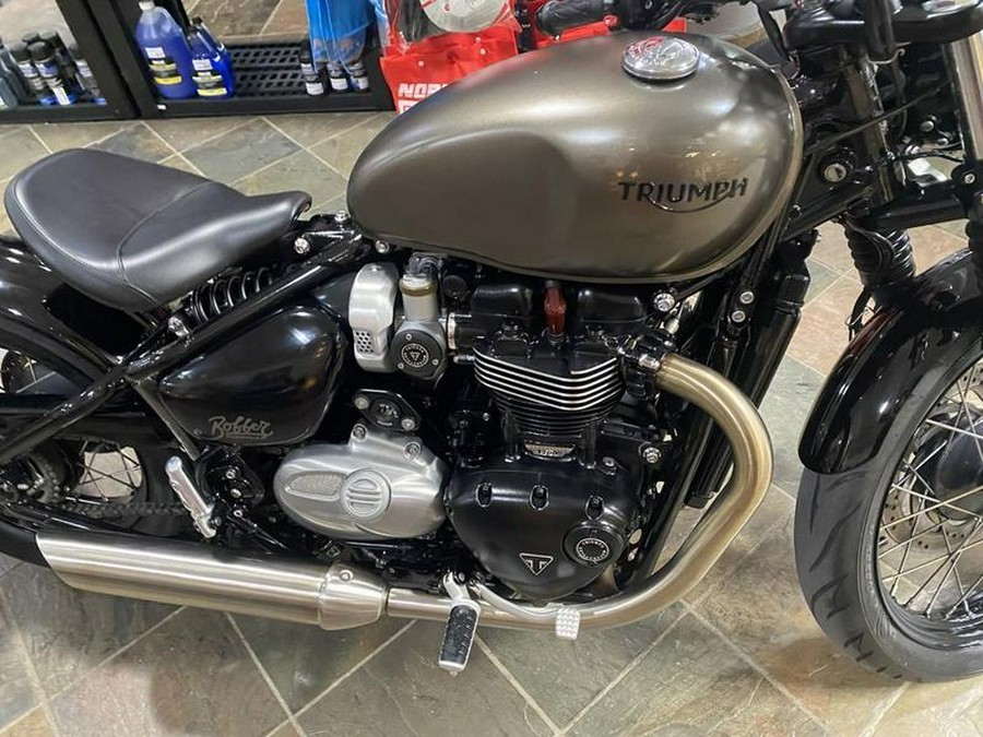 2017 Triumph Bonneville Bobber Ironstone