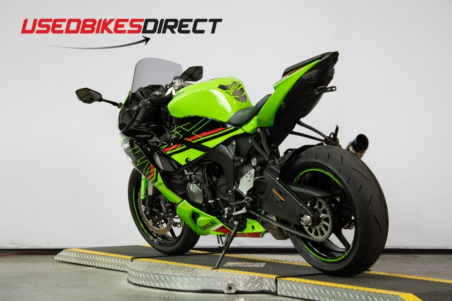 2023 Kawasaki ZX-6R - $12,499.00