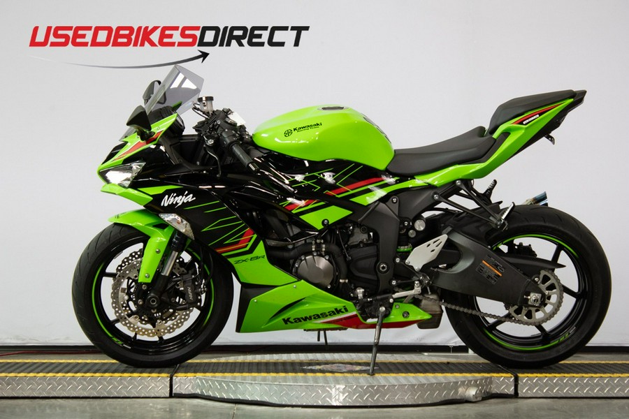 2023 Kawasaki ZX-6R - $12,499.00