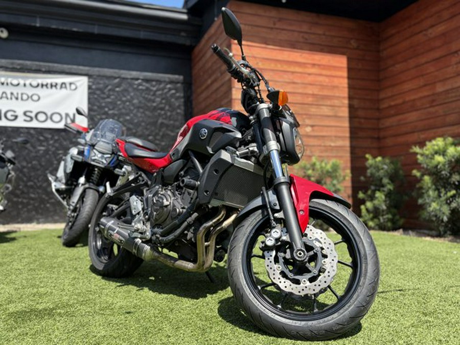 2017 Yamaha FZ-07