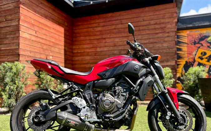 2017 Yamaha FZ-07