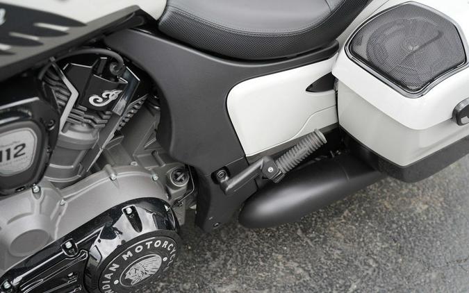 2026 Indian Motorcycle Chieftain PowerPlus Dark Horse 112 w/PowerBand Chalk with Black Metallic