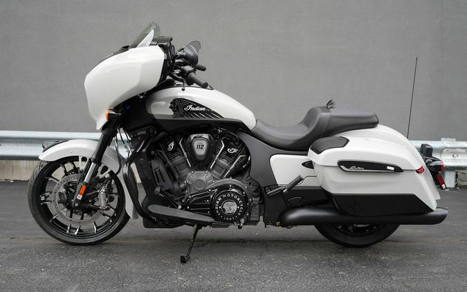 2026 Indian Motorcycle Chieftain PowerPlus Dark Horse 112 w/PowerBand Chalk with Black Metallic