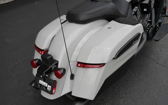 2026 Indian Motorcycle® Chieftain® PowerPlus Dark Horse® 112 w/PowerBand Chalk with Black Metallic
