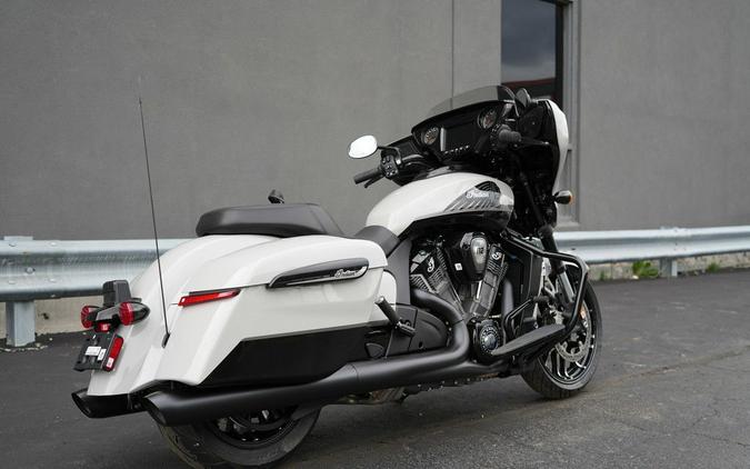 2026 Indian Motorcycle® Chieftain® PowerPlus Dark Horse® 112 w/PowerBand Chalk with Black Metallic