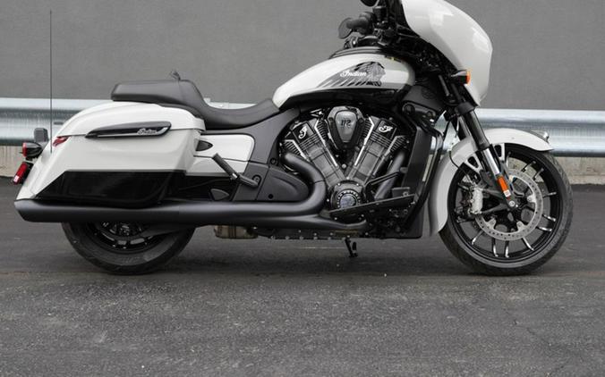 2026 Indian Motorcycle Chieftain PowerPlus Dark Horse 112 w/PowerBand Chalk with Black Metallic