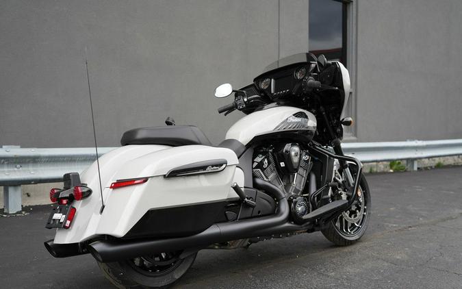 2026 Indian Motorcycle Chieftain PowerPlus Dark Horse 112 w/PowerBand Chalk with Black Metallic