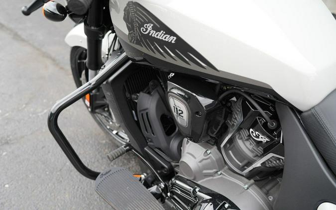 2026 Indian Motorcycle Chieftain PowerPlus Dark Horse 112 w/PowerBand Chalk with Black Metallic