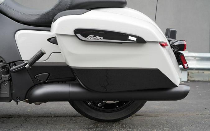 2026 Indian Motorcycle Chieftain PowerPlus Dark Horse 112 w/PowerBand Chalk with Black Metallic