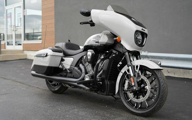 2026 Indian Motorcycle® Chieftain® PowerPlus Dark Horse® 112 w/PowerBand Chalk with Black Metallic
