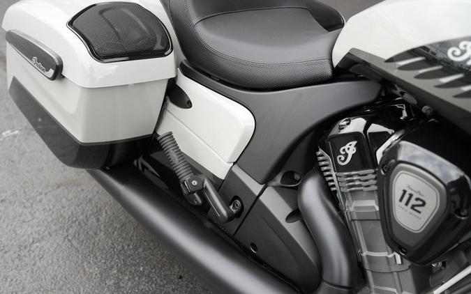 2026 Indian Motorcycle® Chieftain® PowerPlus Dark Horse® 112 w/PowerBand Chalk with Black Metallic