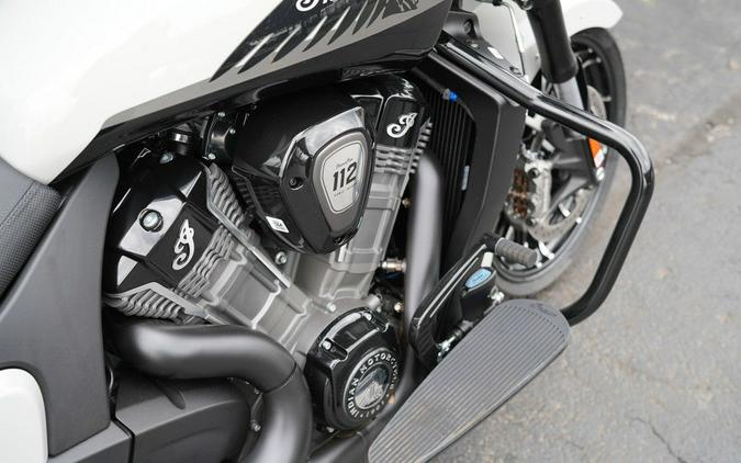2026 Indian Motorcycle Chieftain PowerPlus Dark Horse 112 w/PowerBand Chalk with Black Metallic